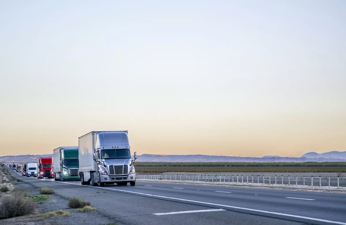 Fleet of trucks istock  vitpho  1458968151