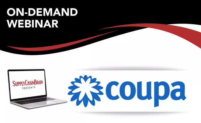On demand webinar coupa