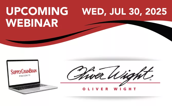 Upcoming webinar oliver wight