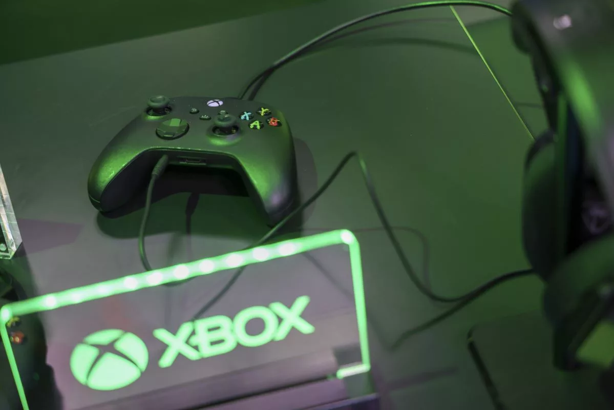 Xbox game console microsoft bloomberg